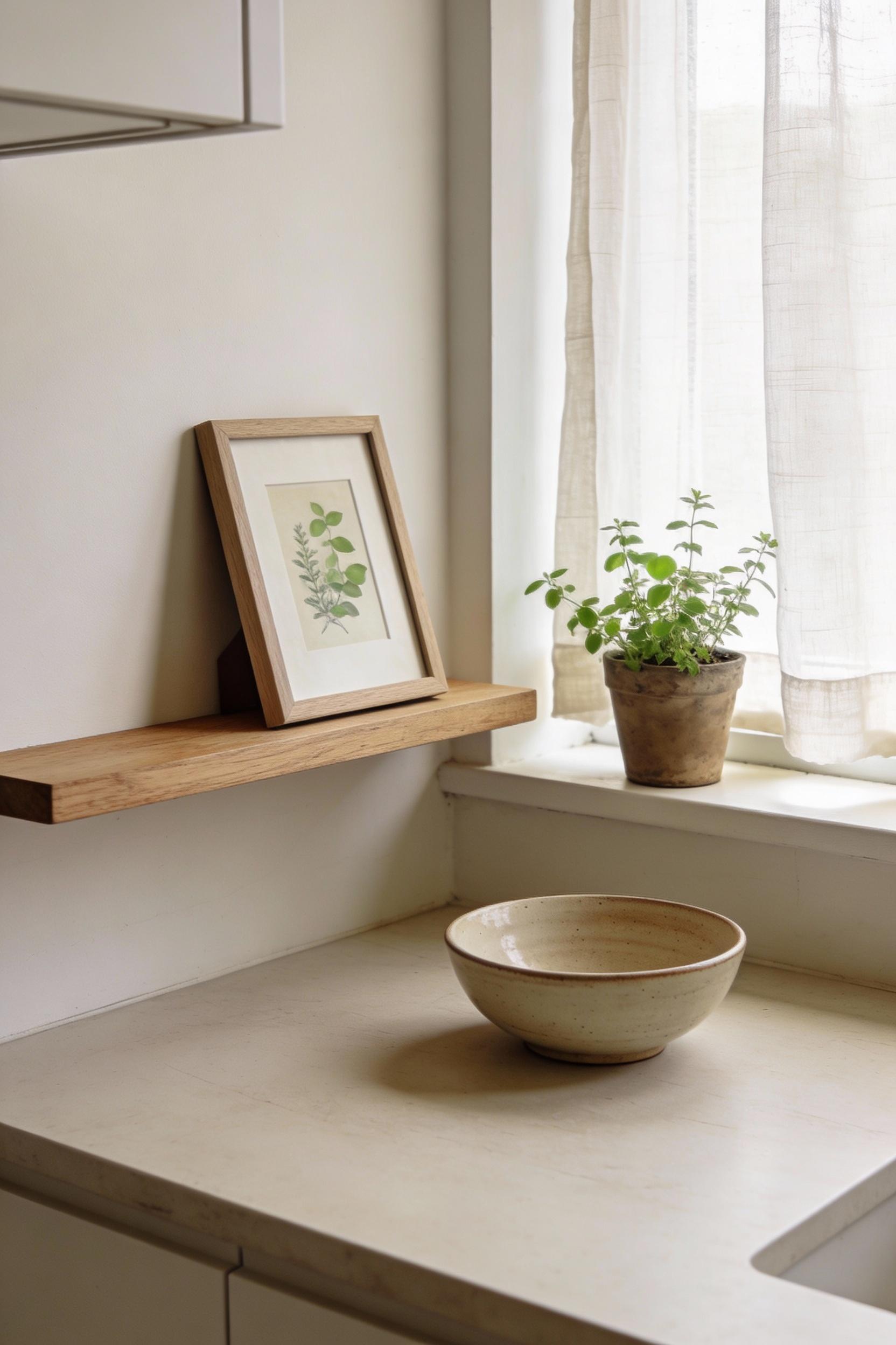 Add small decor touches that feel personal, not crowded