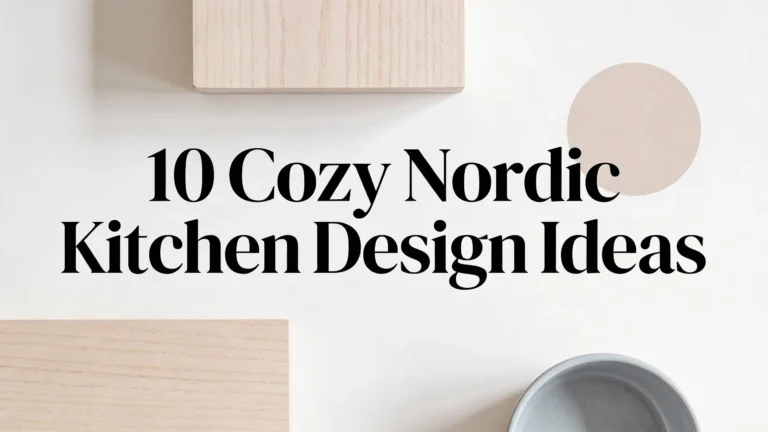 cozy nordic kitchen design ideas
