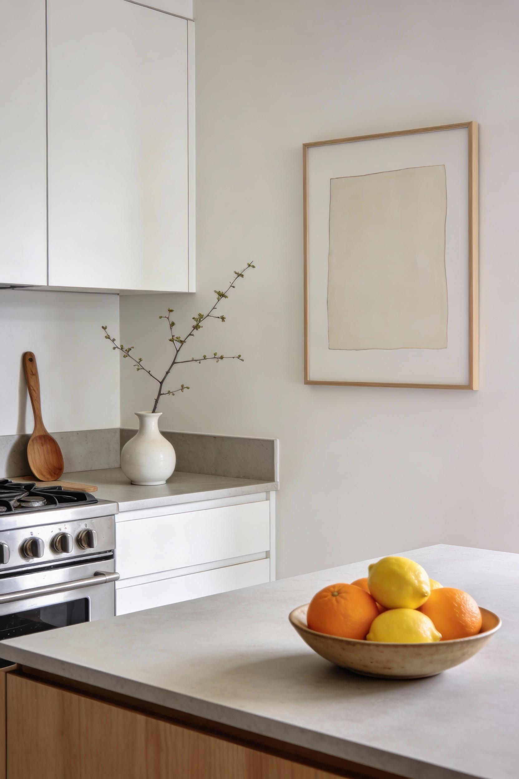 Small decor touches inspired by Japanese minimalism