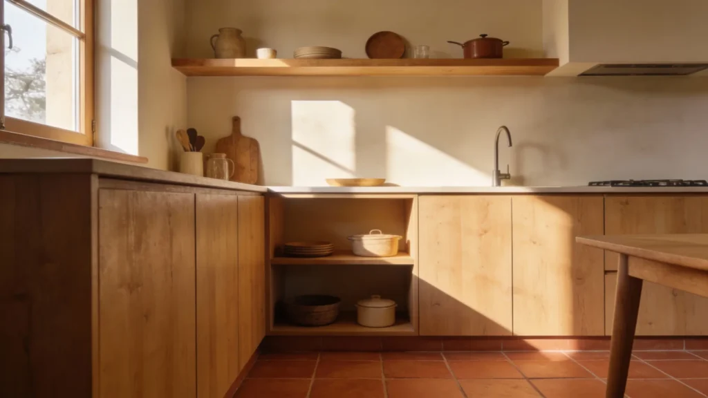 terracotta floor tile kitchen ideas