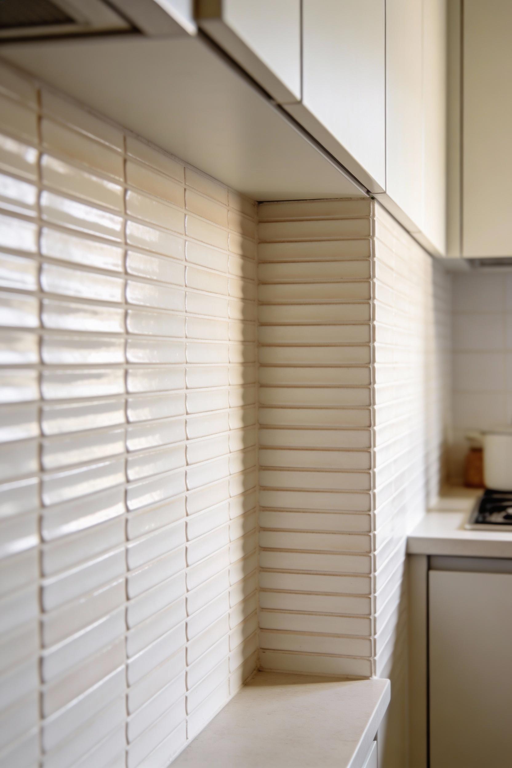 Kit kat finger tiles for gentle rhythm and modern texture