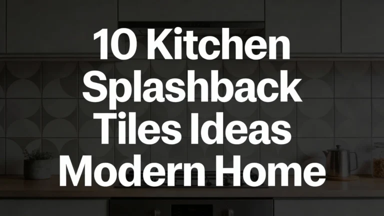 10 Kitchen Splashback Tiles Ideas for Modern Home Design Inspiration