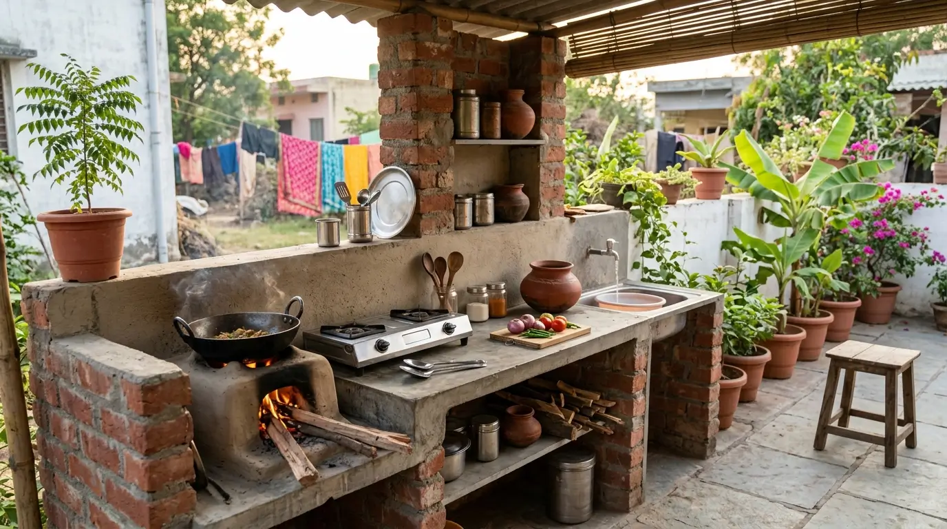 Budget friendly outdoor kitchen 202603271631