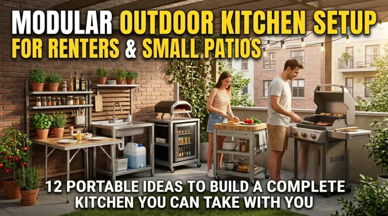 Modular outdoor kitchen 202603280644