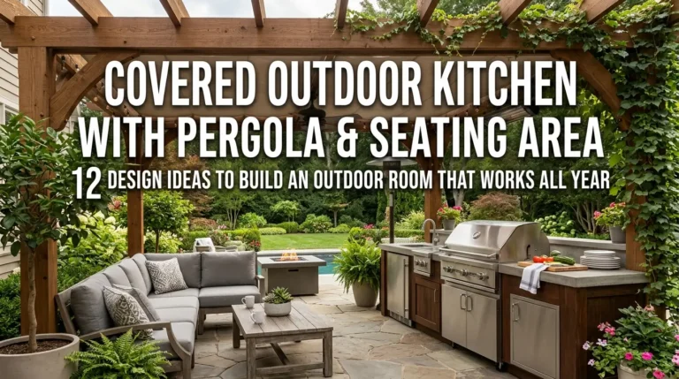 Outdoor kitchen pergola 202603280624