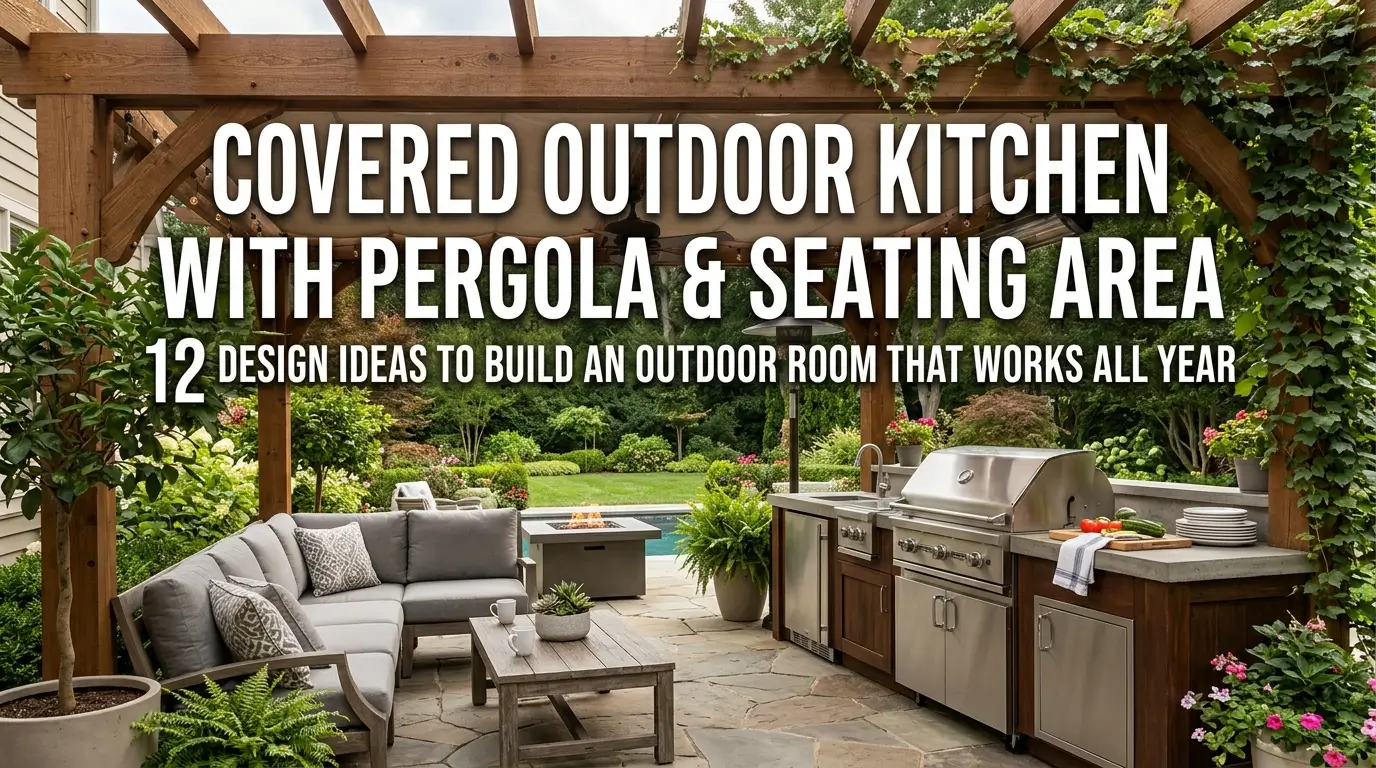 Outdoor kitchen pergola 202603280624