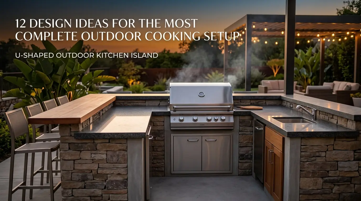 U Shaped Outdoor Kitchen 202603280618