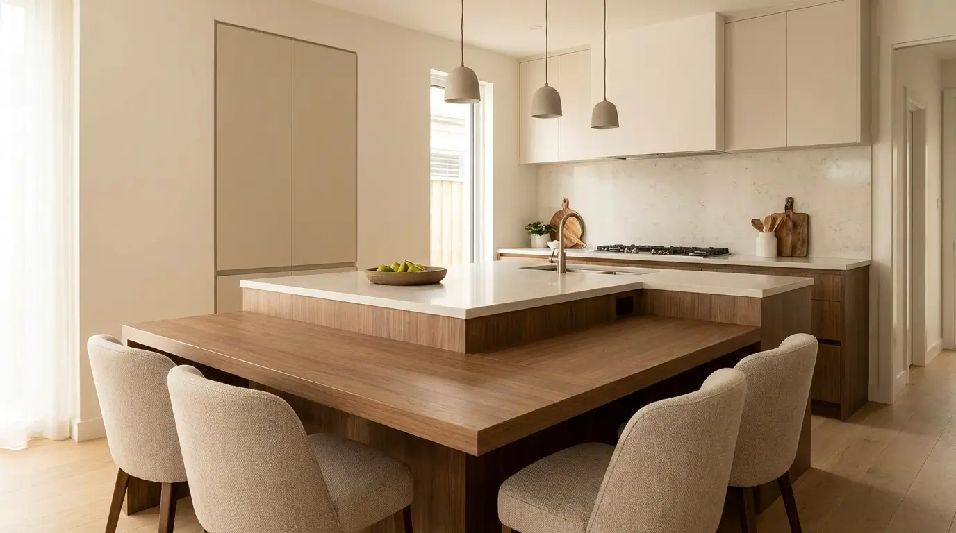 Multi Level Kitchen Island 202604201220