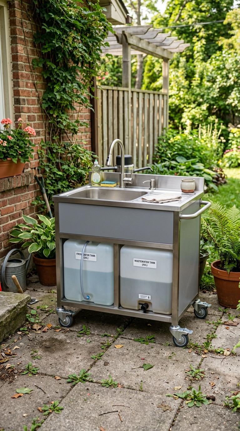 A Compact Modular Sink Unit