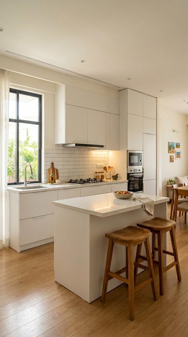 All-White Matte Simplicity