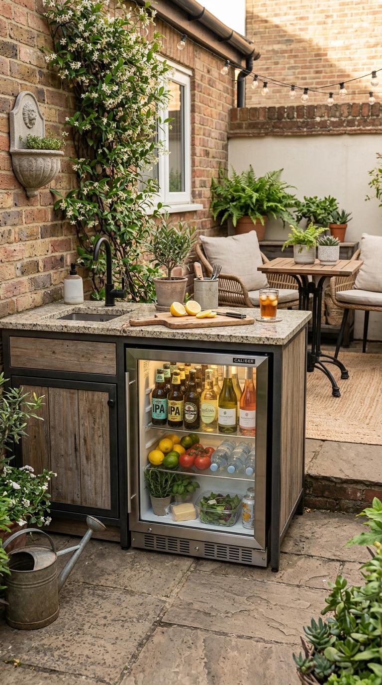 An Under-Counter Refrigerator Module
