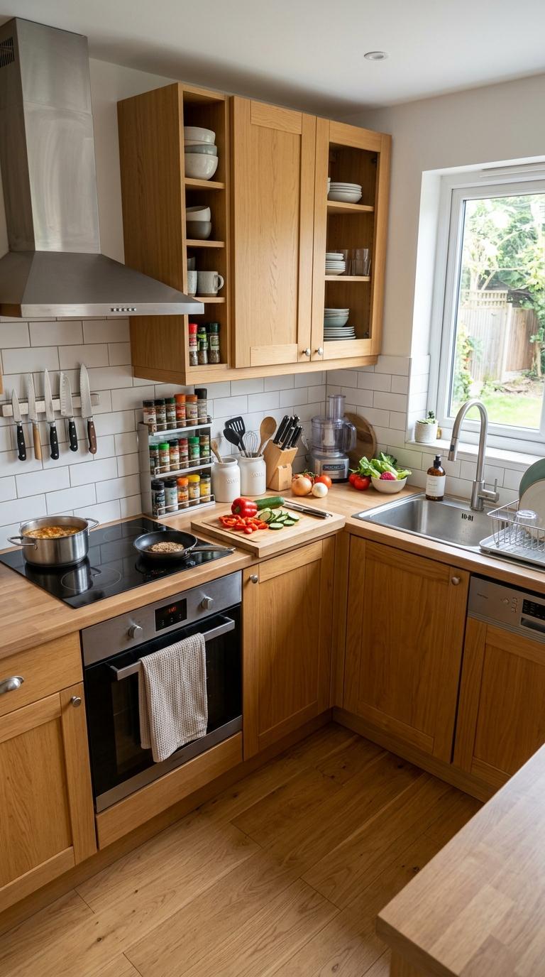 Dedicated Zones for Every Kitchen Function