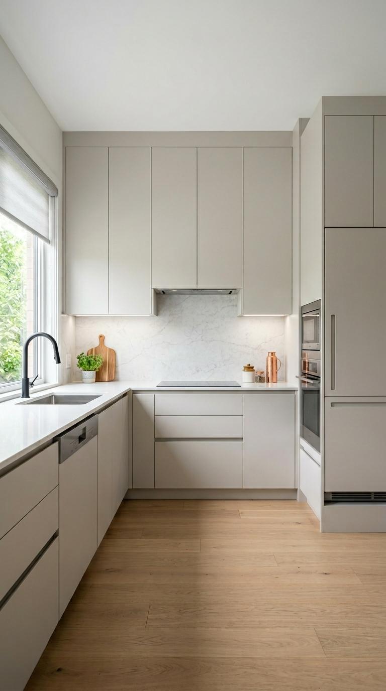 Handleless Designs for a Seamless Look