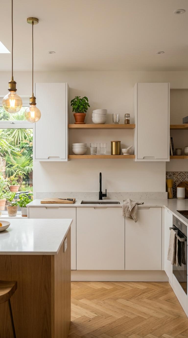 Integrate Open Shelving Carefully