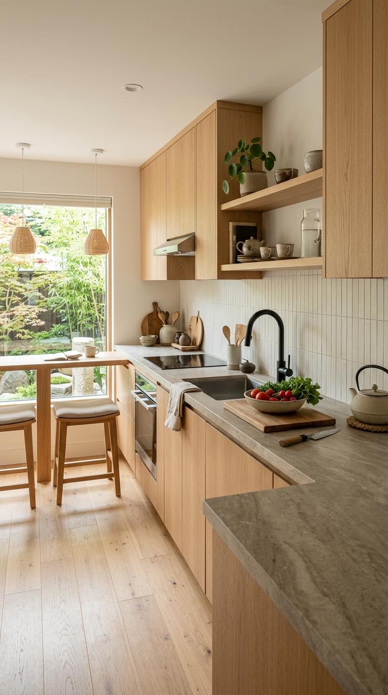 Integrated Sink in Natural Materials