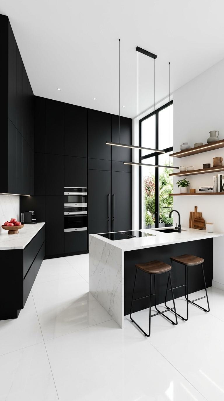 Matte Black Minimalism