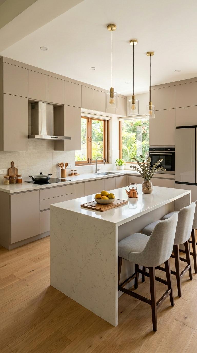 Matte Cabinets for a Timeless Modern Kitchen