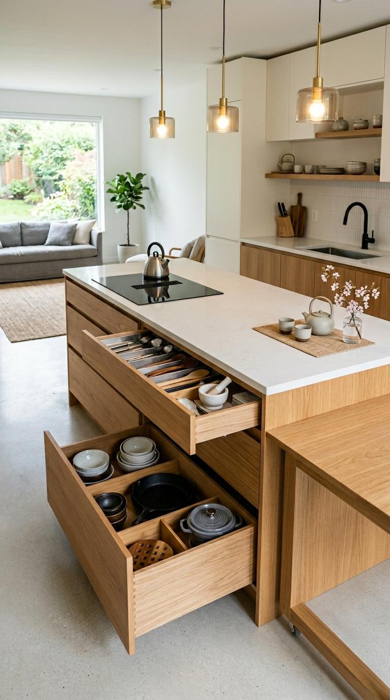 Multipurpose Island Storage