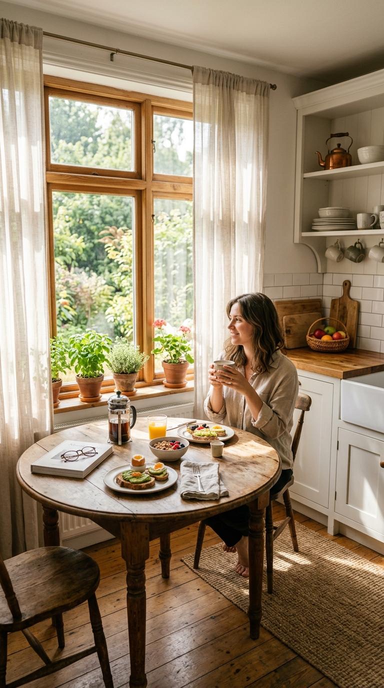 AI-generated visualization of Natural Light Maximization as the Primary Circadian Tool