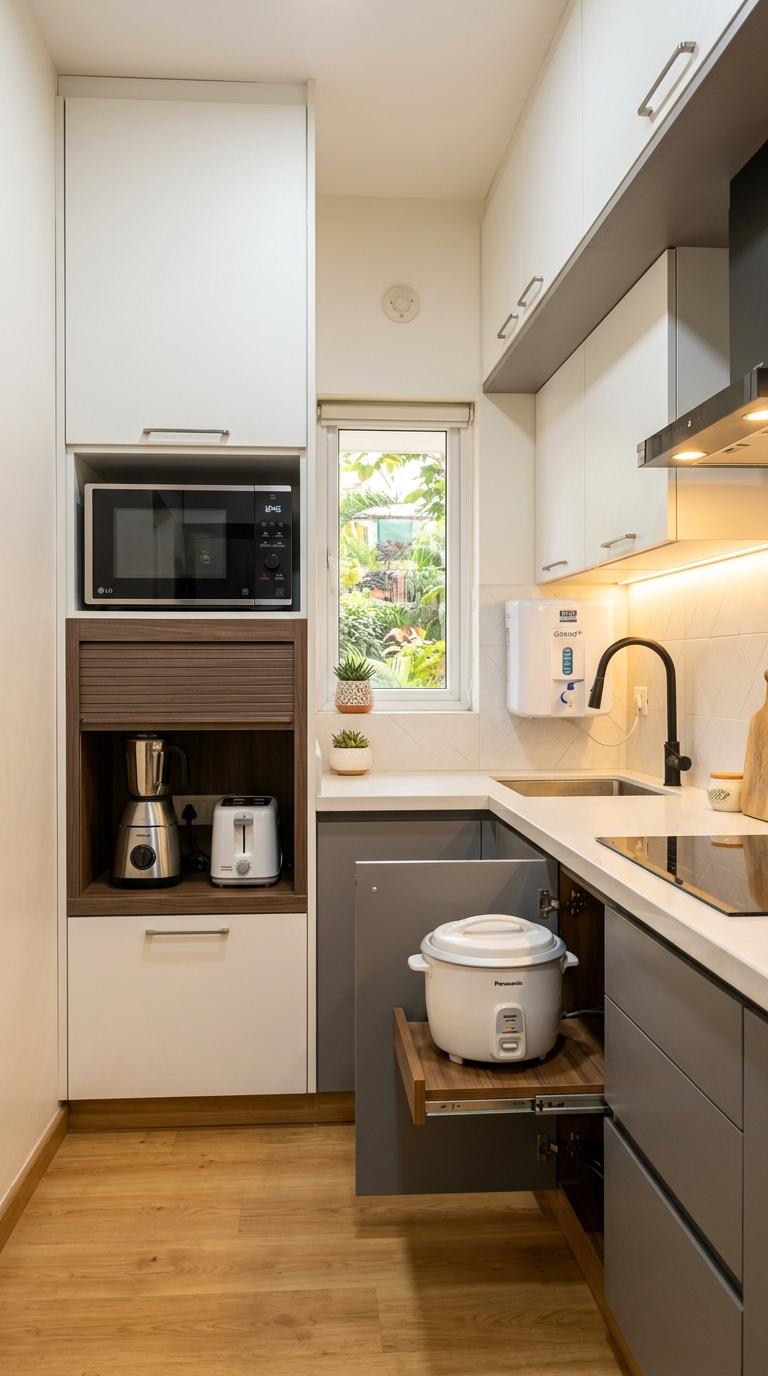 Plan a Dedicated Space for Appliances