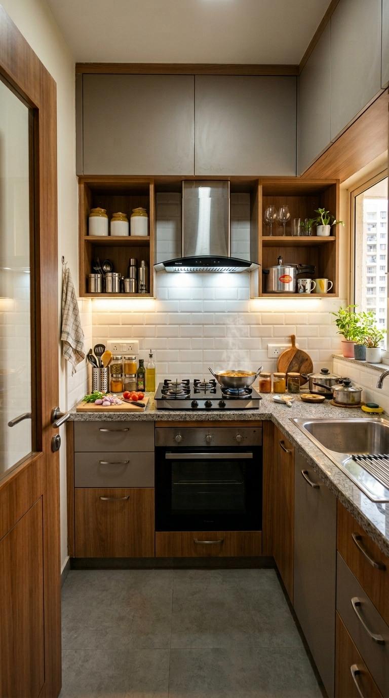 Position the Cooktop Away From the Door