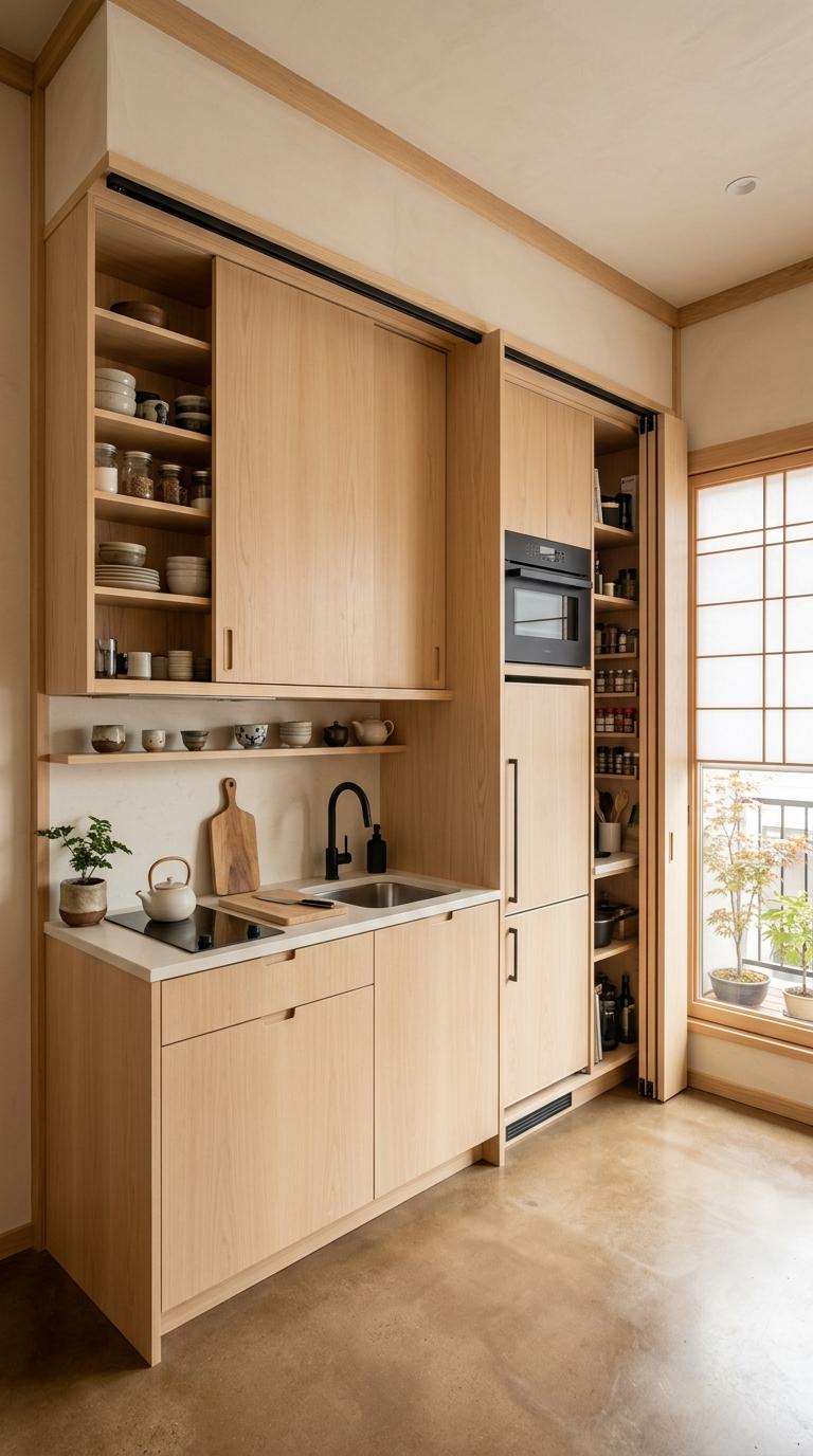 Sliding and Pocket Doors for Kitchen Space Efficiency