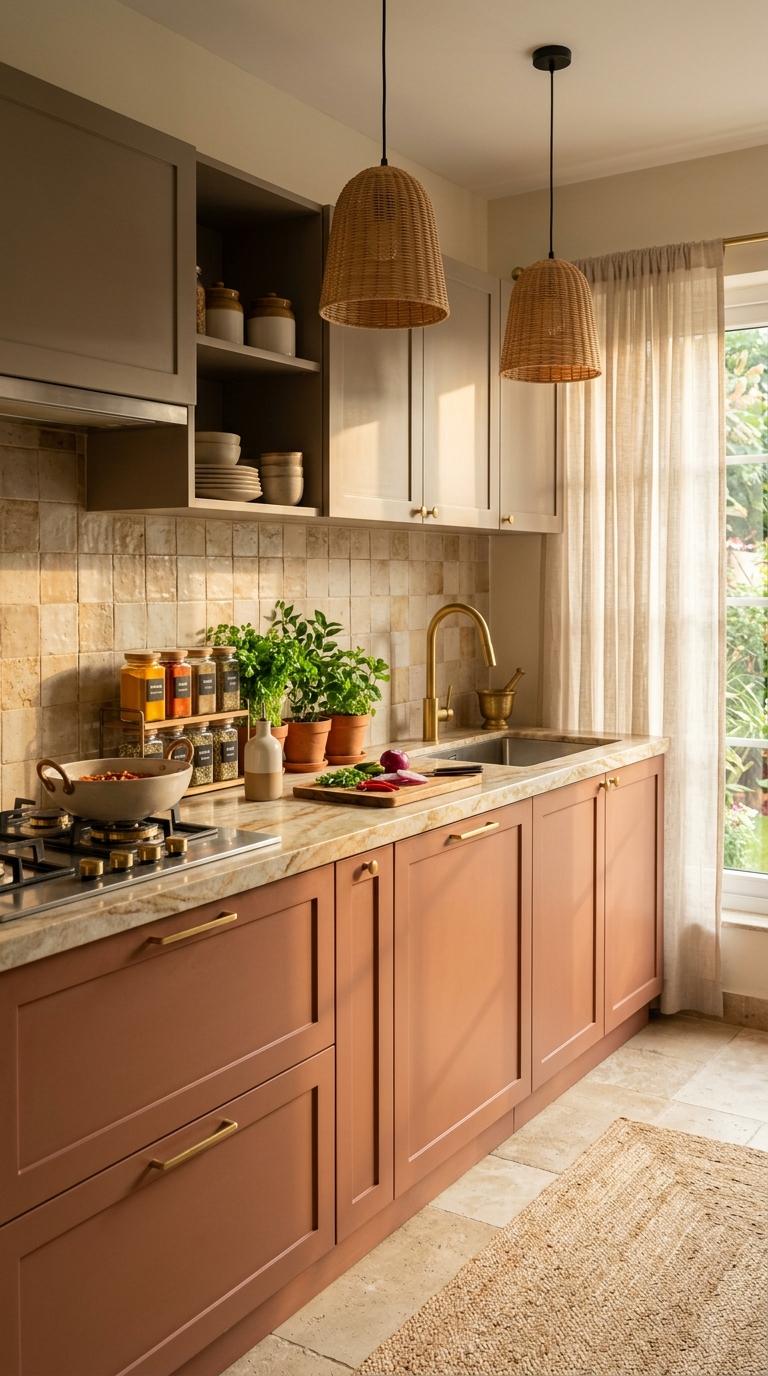 Soft Earth Tones in Matte Finishes