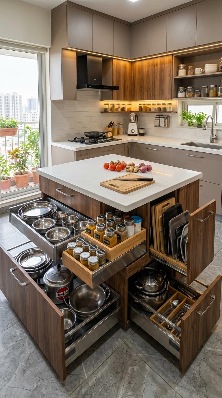 Storage-First Island Design