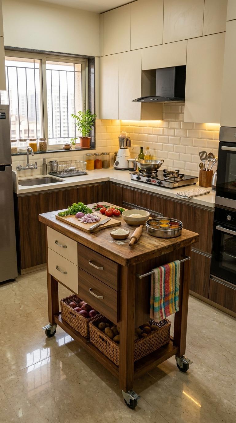 The Movable Rolling Island