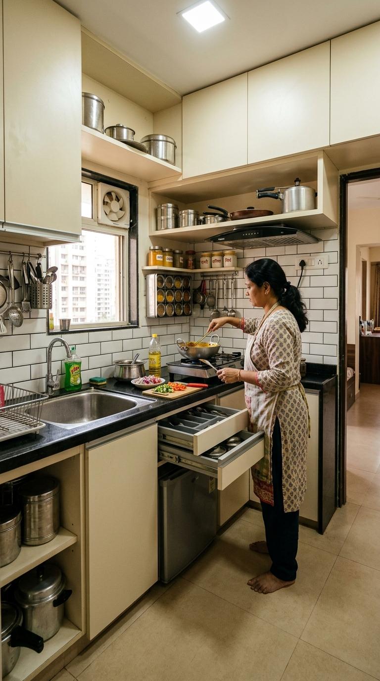 The Work Triangle Reduced to Its Minimum Viable Dimensions