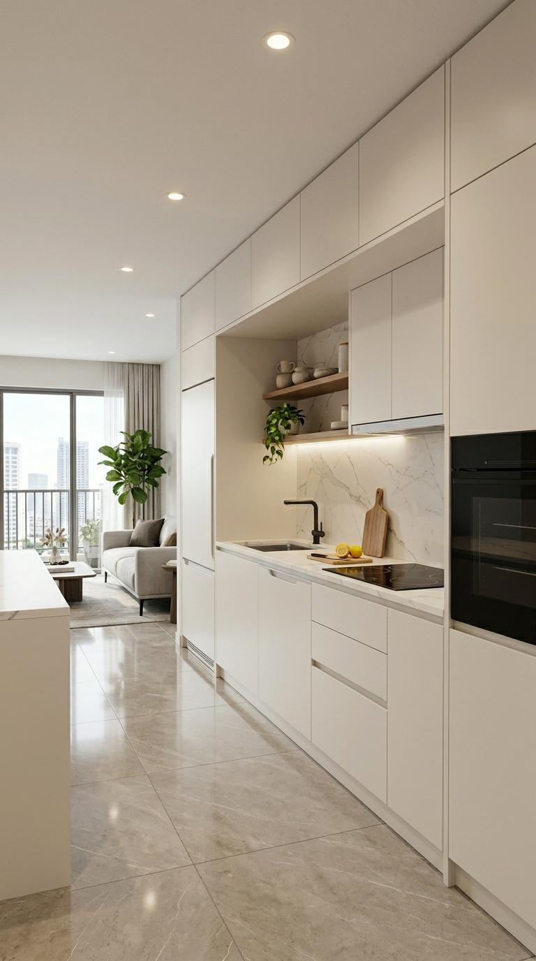 Use Integrated Appliances for a Seamless Look