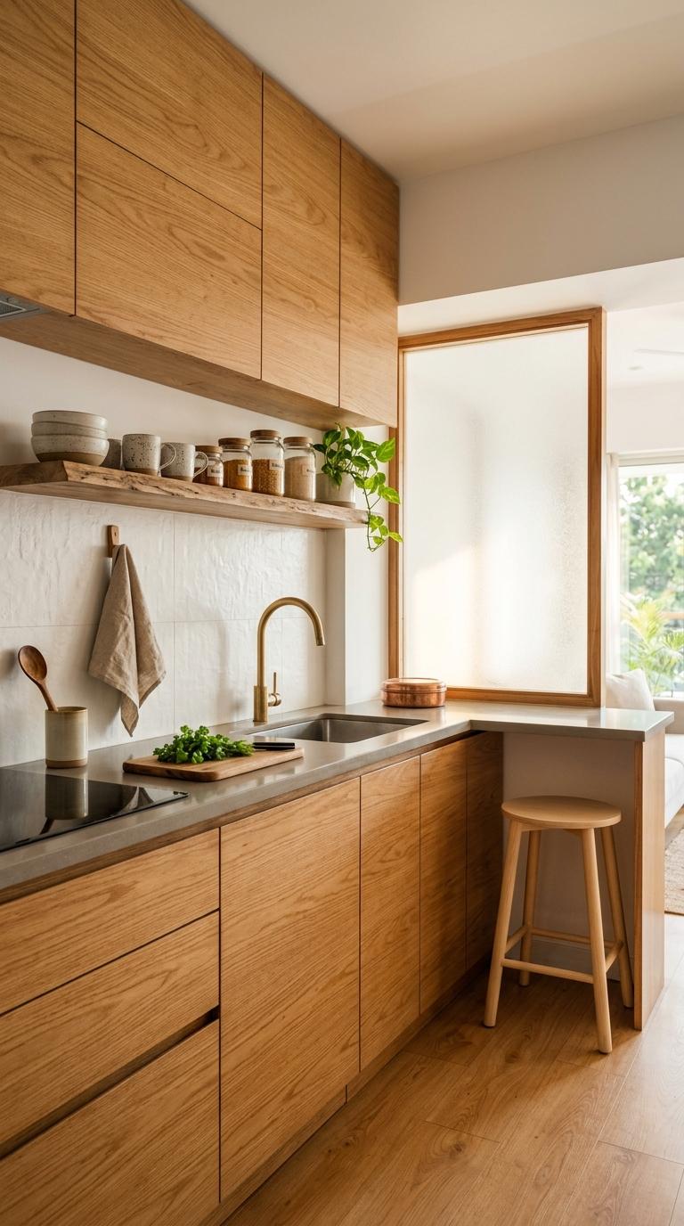 Use Natural Wood for Warmth