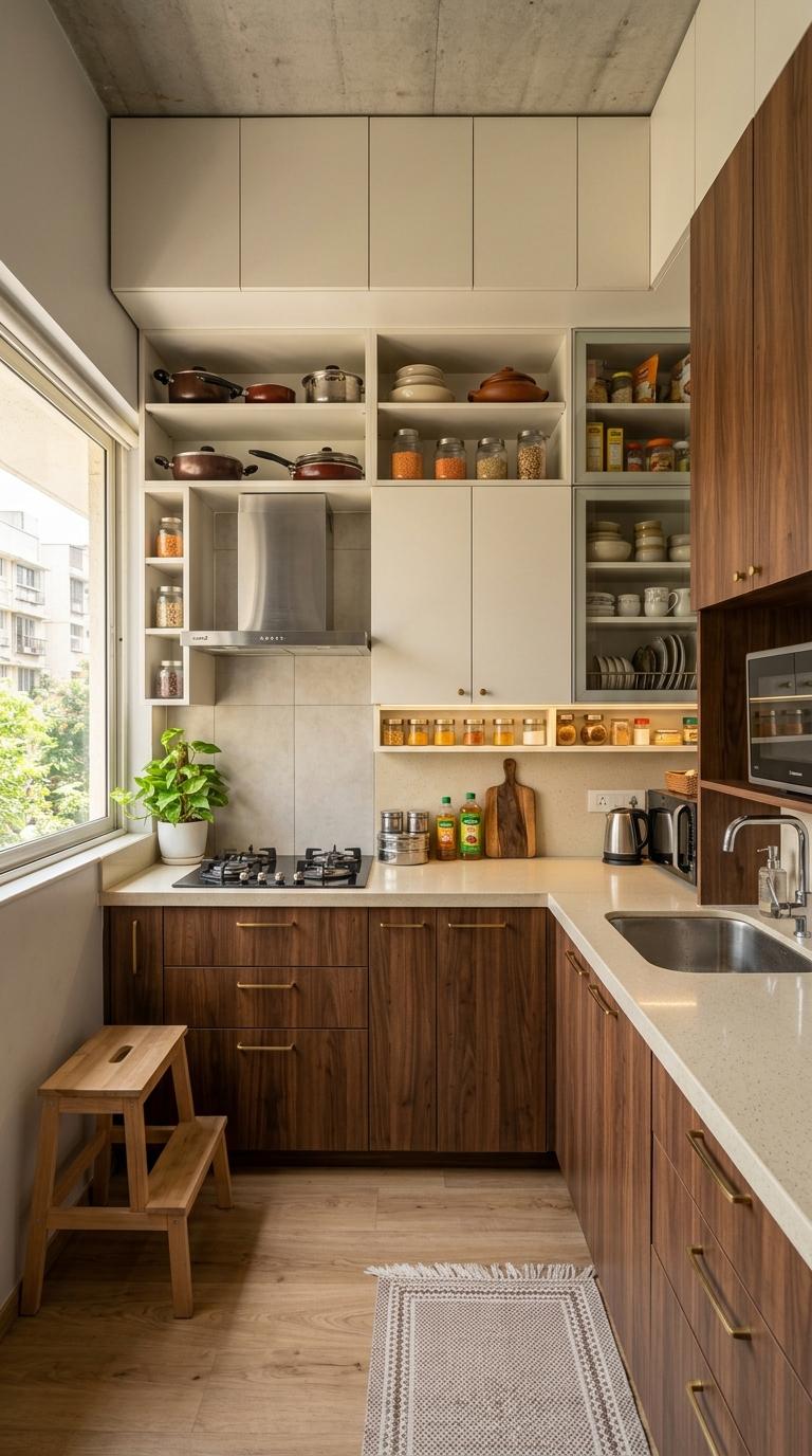 Use the Full Wall Height for Cabinet Storage