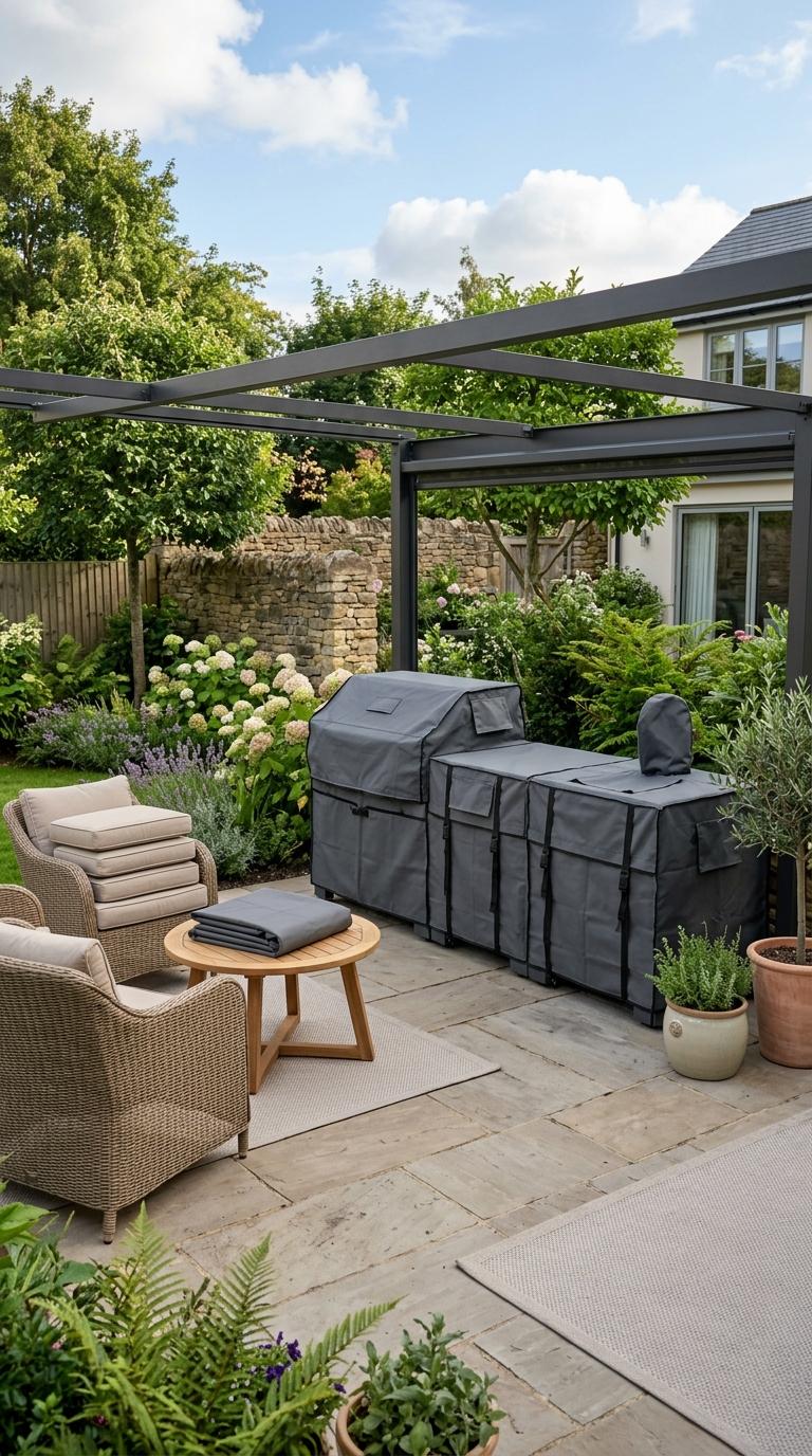 Weatherproof Storage for When the Kitchen Is Not in Use