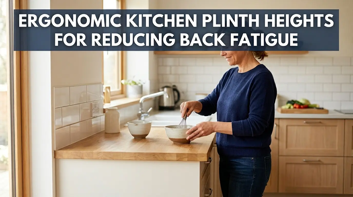 Ergonomic kitchen plinth heights 202605051514