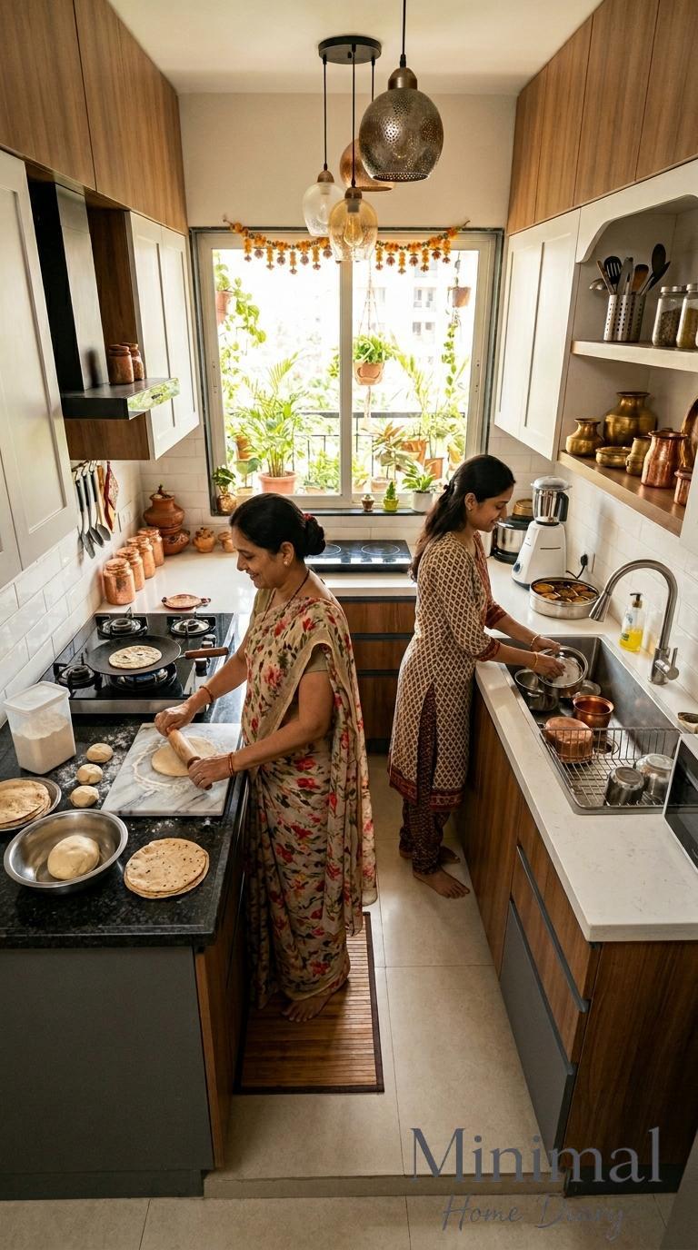 Task-Specific Plinth Heights for Different Kitchen Zones
