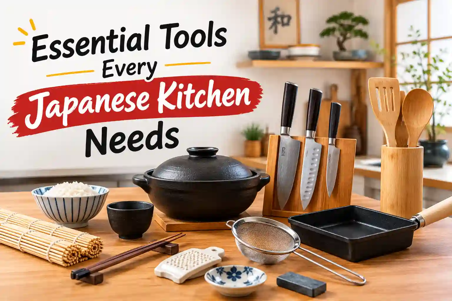 essential tools every japanese kitchen needs
